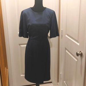 NWT Navy Stretch Denim Dress Sz 14